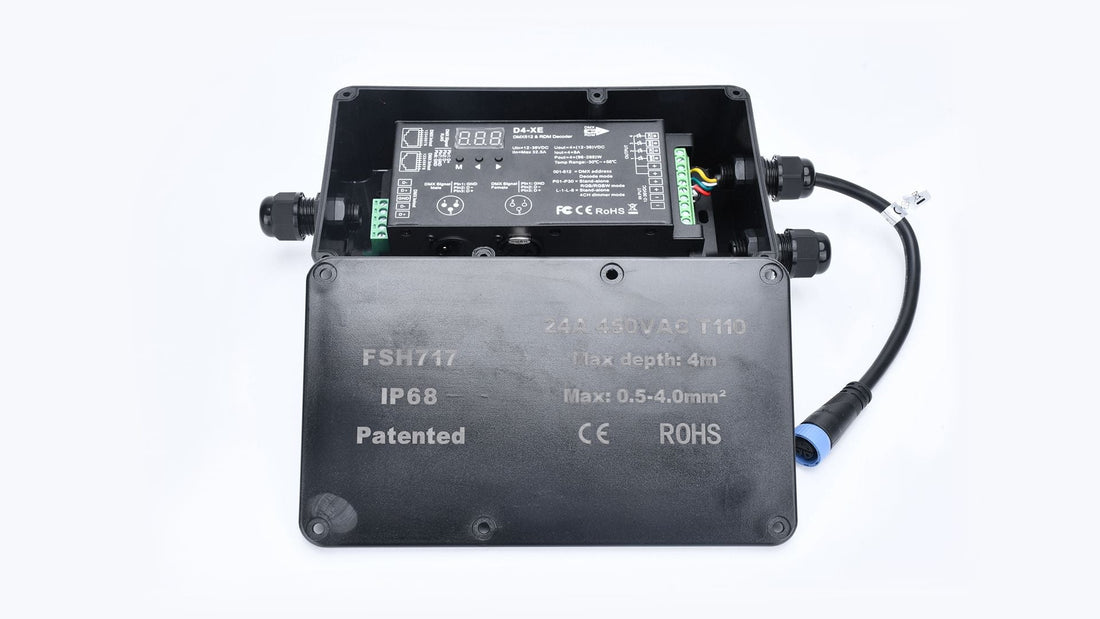 DMX 512 Control System Using Guides