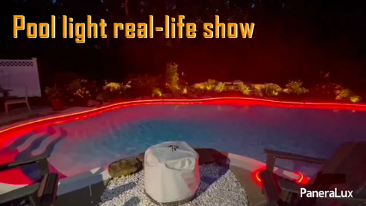 Pool light real-life show