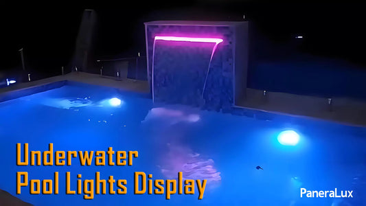 Colorful Pool Lights