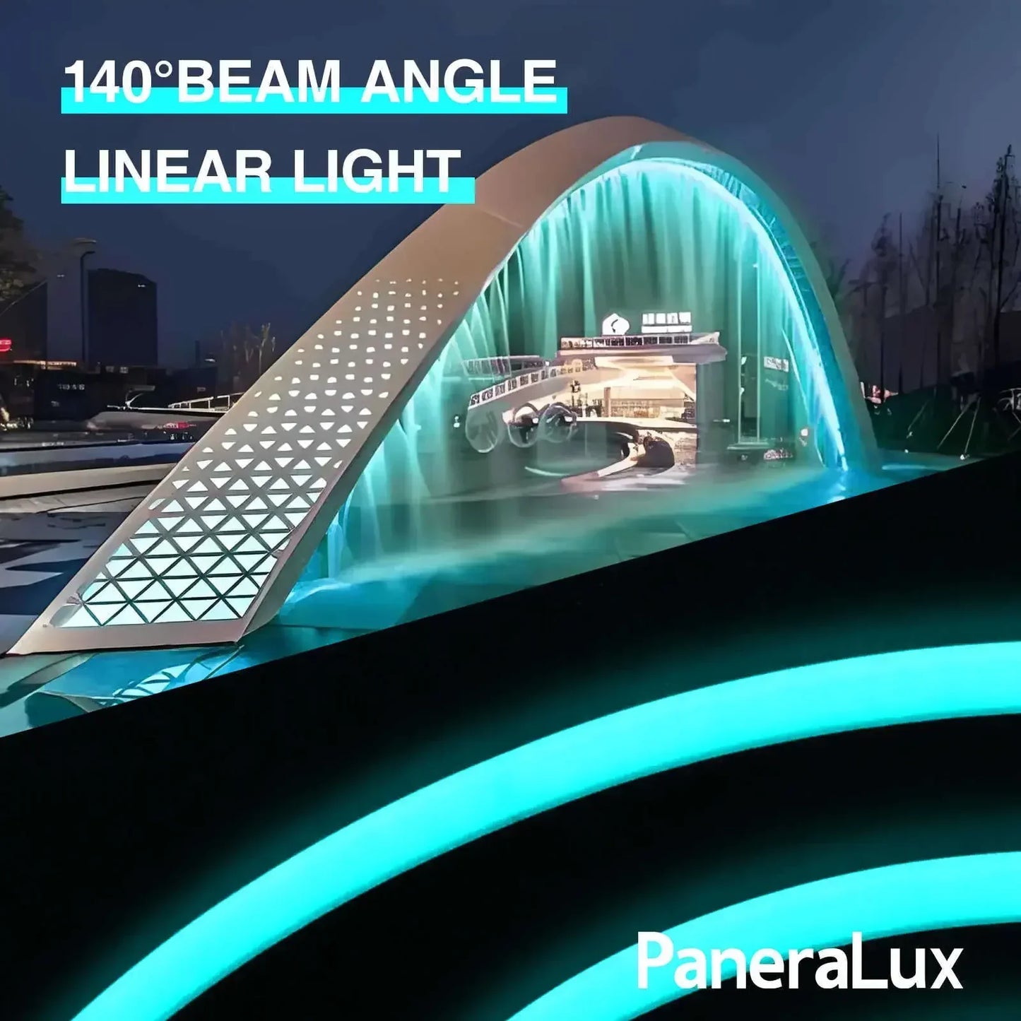 140°beam angle linear light