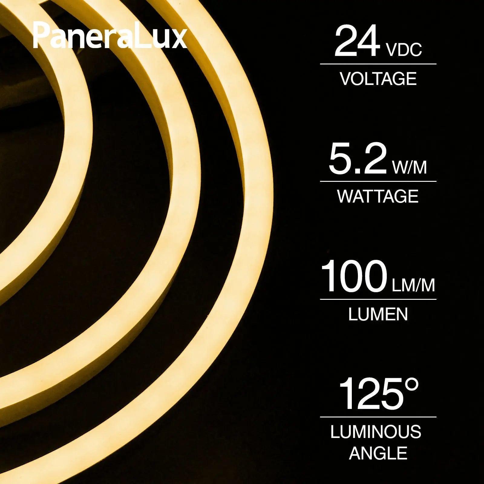 Speciations for PaneraLux Outdoor LED Strip Light