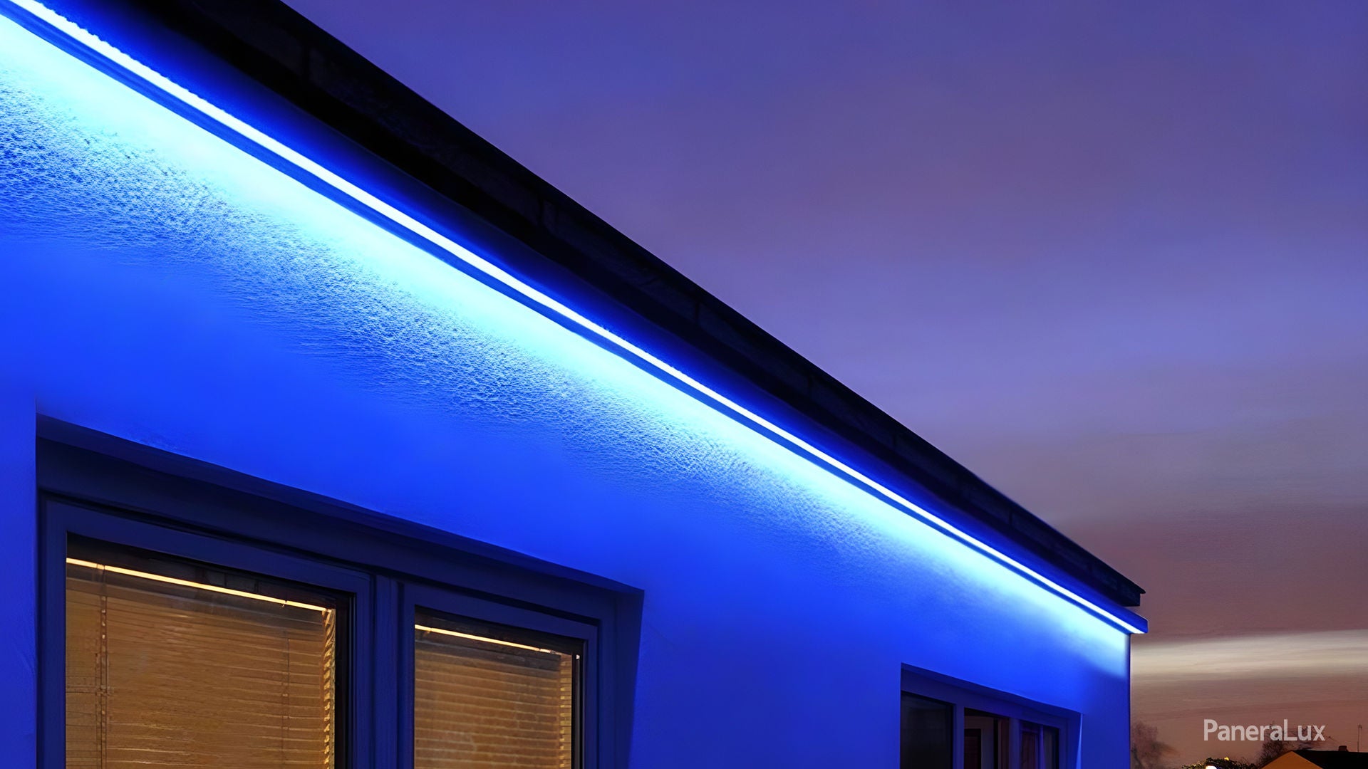 Blue Outdoor Light Strips