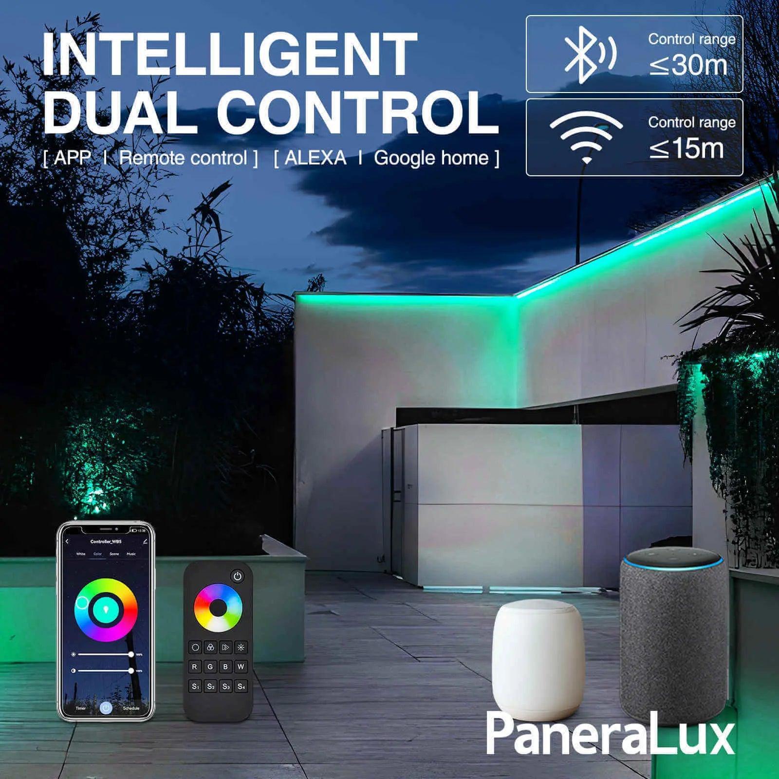 App & Remote Control for PaneraLux Outdoor Backlight Strips