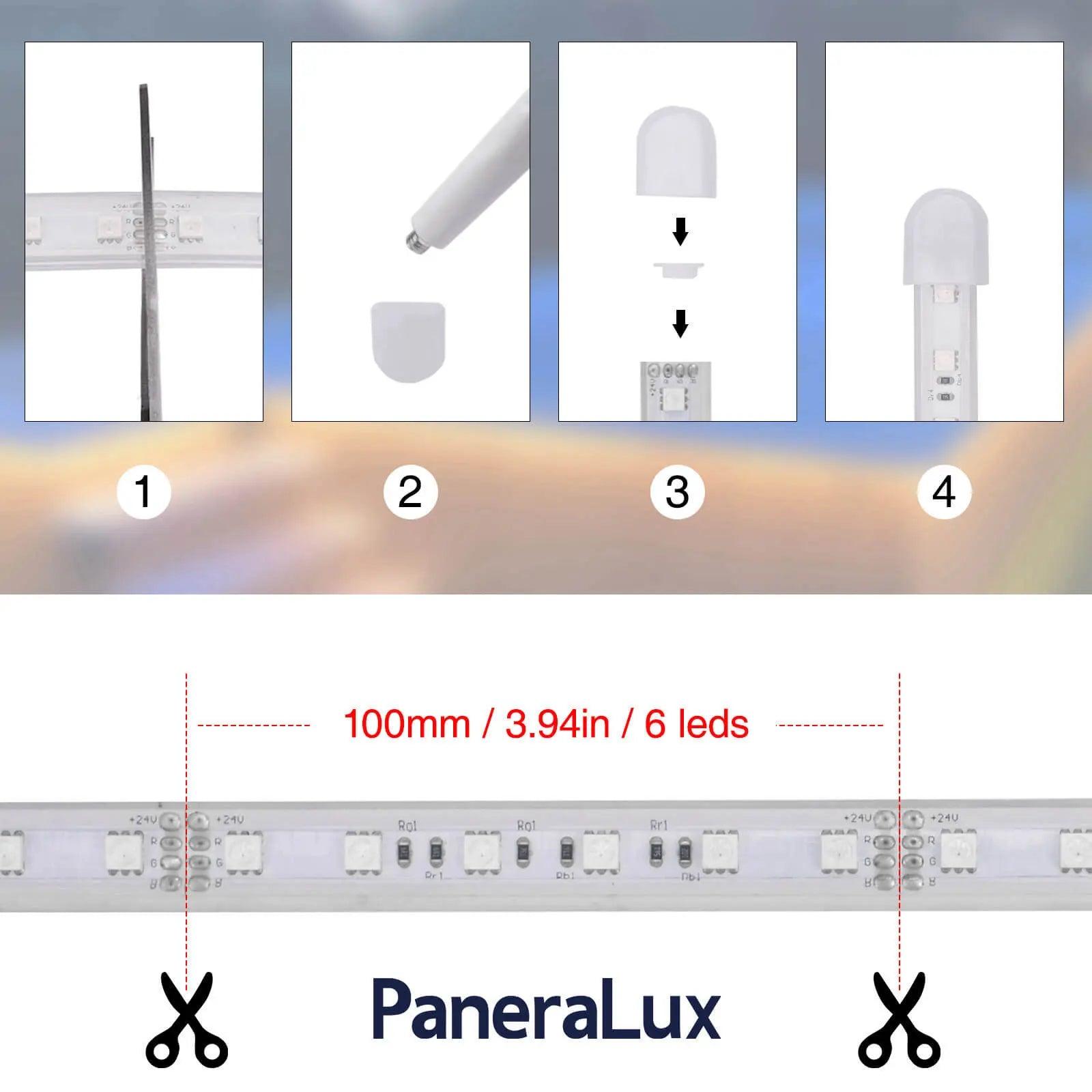 Cut and Reseal Instruction for PaneraLux Above Ground Swimming Pool Lights