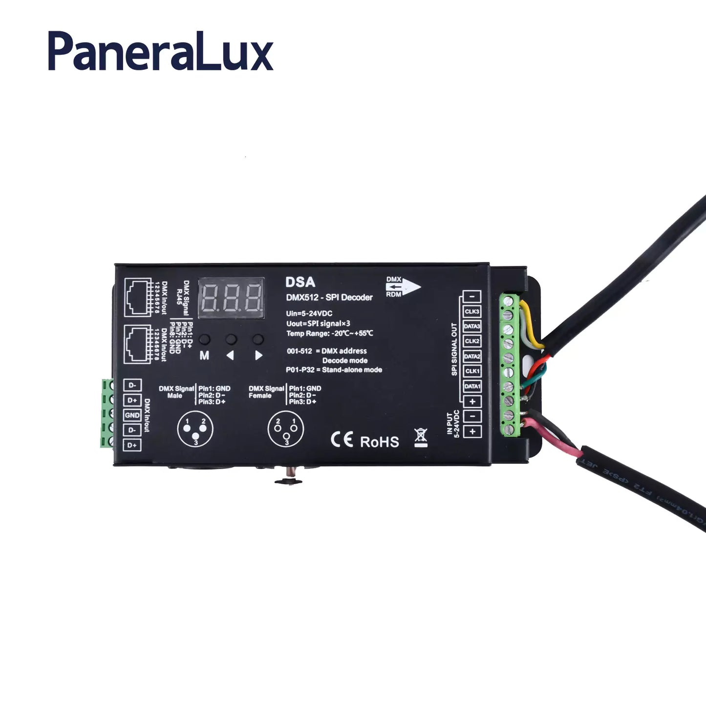 High definition image of DMX512-SPI Controller