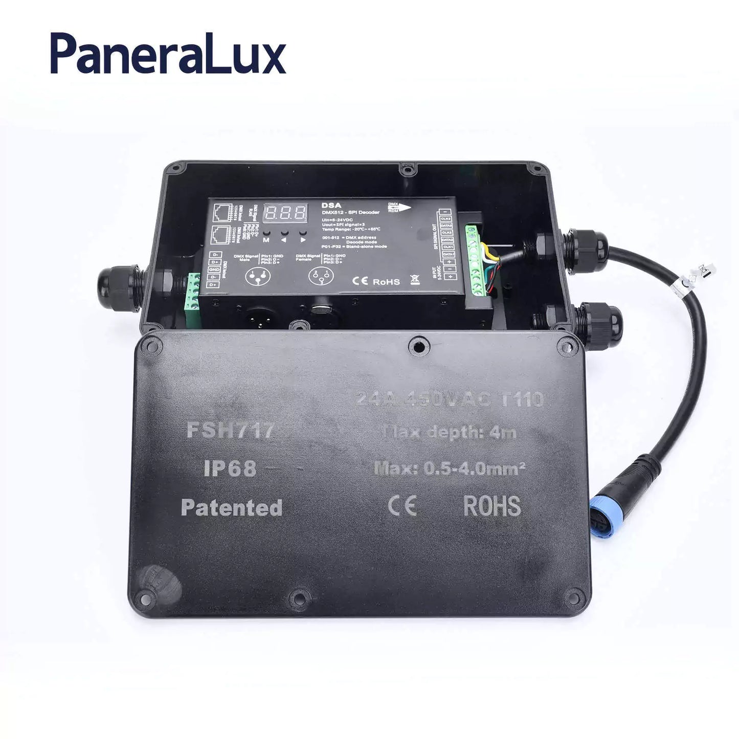 IP67 DMX512-SPI Controller