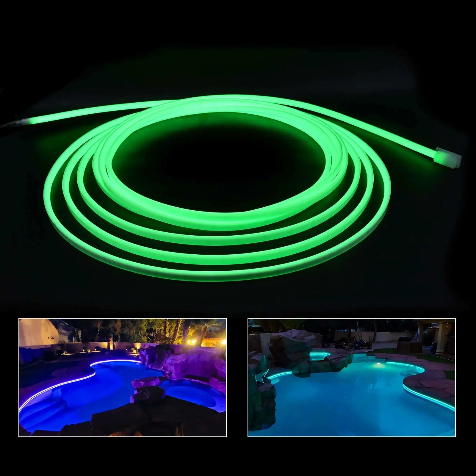colored led pool lights