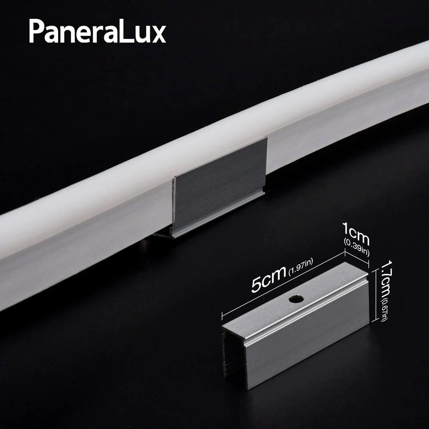 PaneraLux Colored Outdoor Edge Lights LED mounting accessories