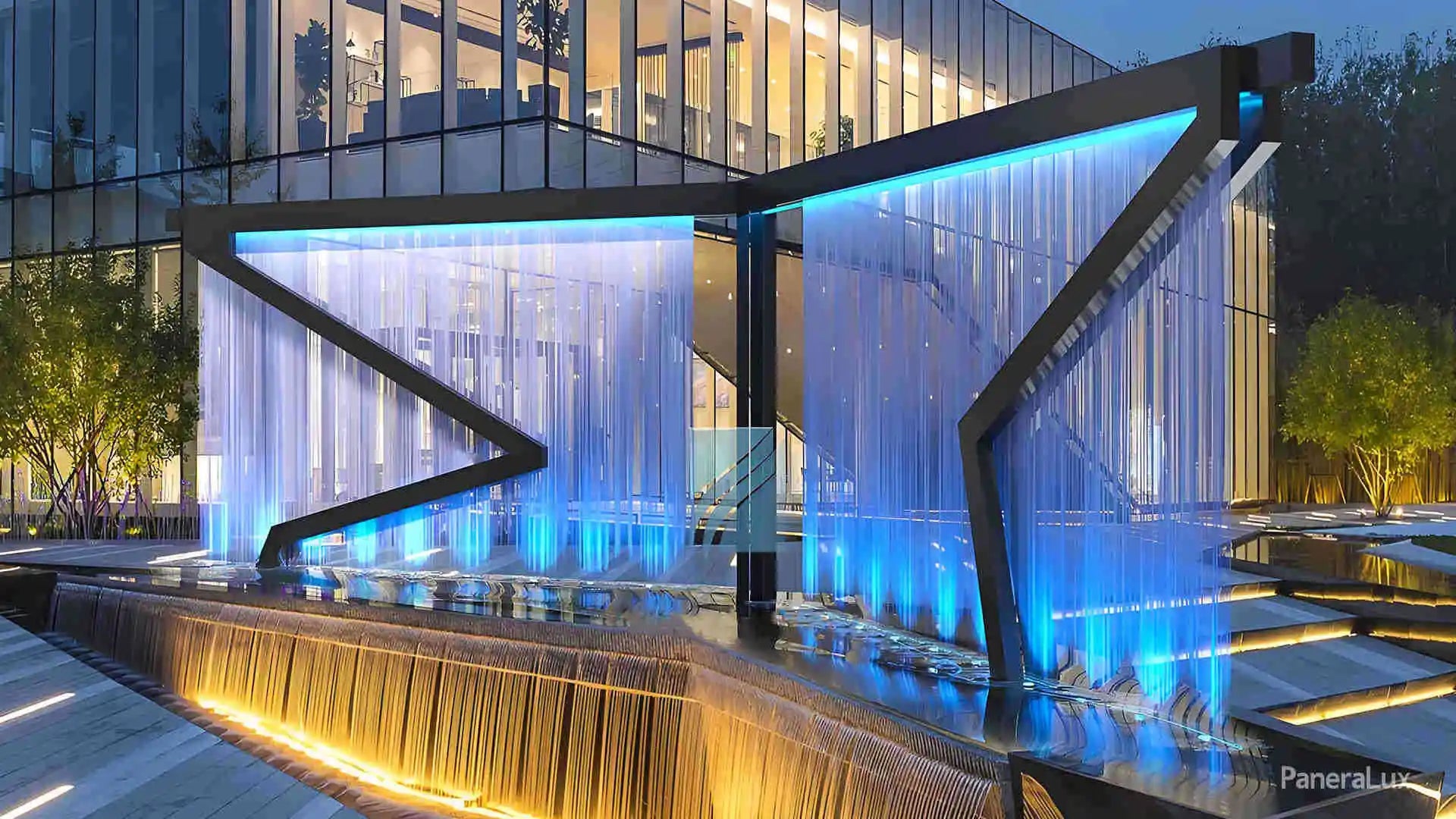 fountain light Edge and underwater lighting