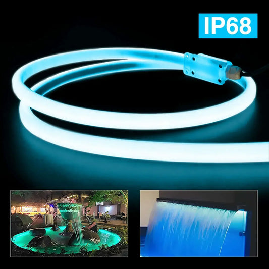 Colored Fountain Light