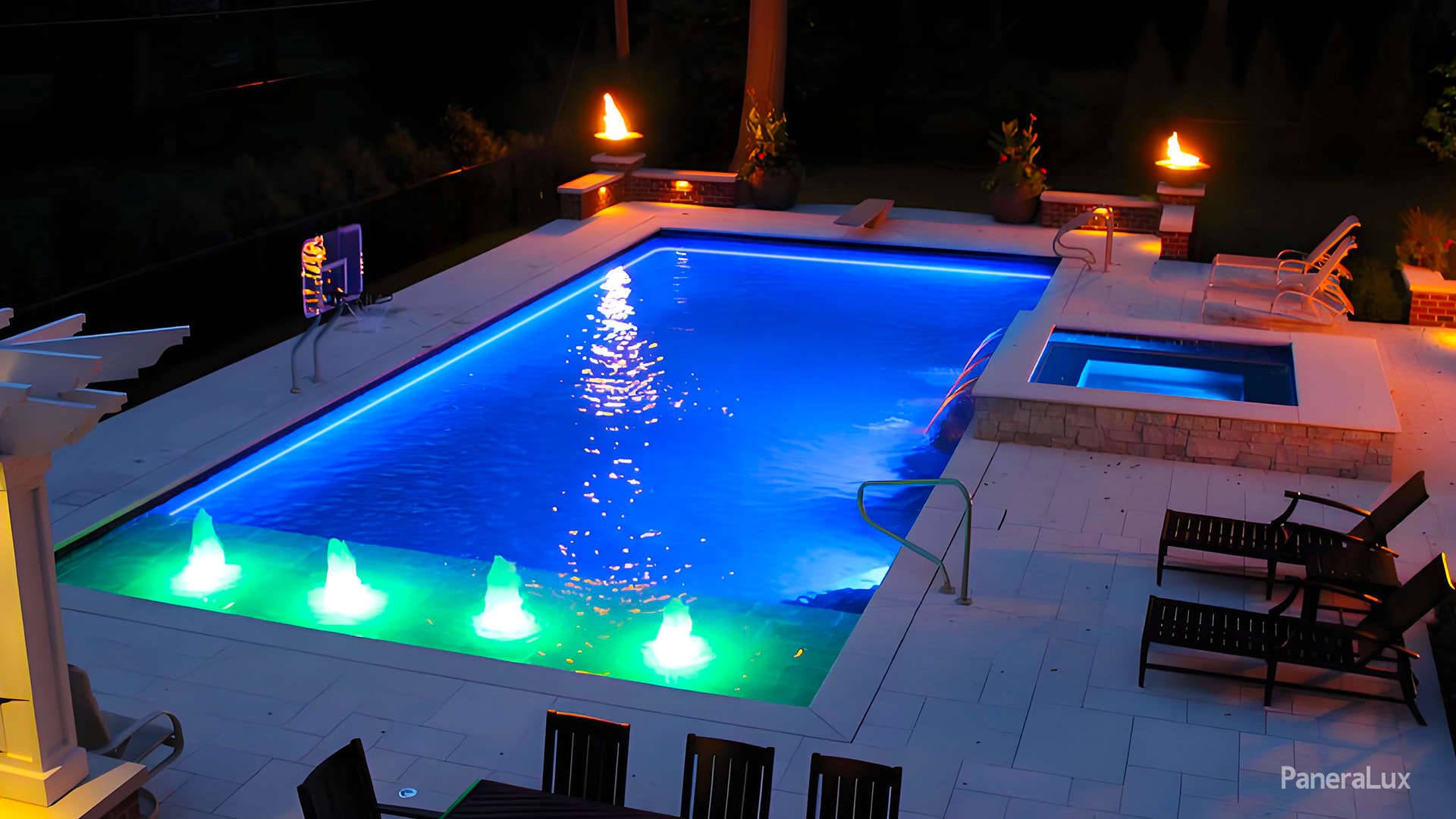 True IP68 Waterproof Pool Underwater Lights