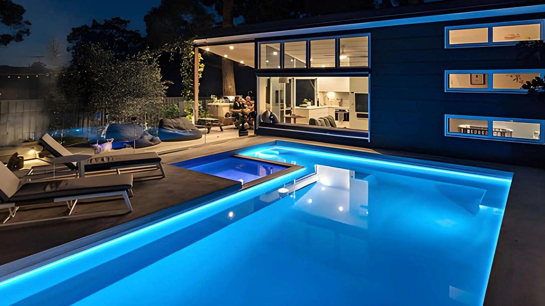 PaneraLux Pool Lights are truly IP68 waterproof & great for safety