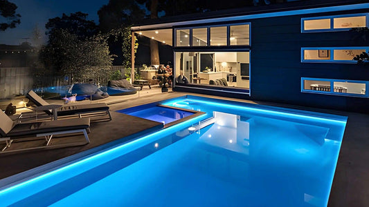 Is the PaneraLux pool light strip suitable for polygonal pools?