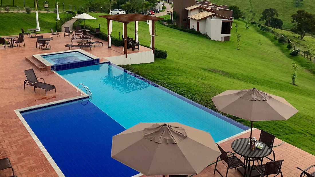 Swimming Pool Renovation for Lighting Atmosphere
