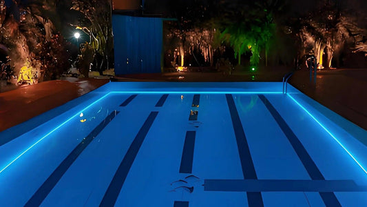 Long Pool Strip Lighting Projects