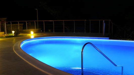 Extra Long Pool Strip Lights Project