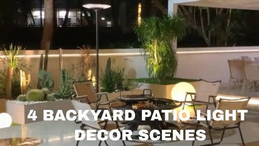 4 Patio Light Decor Scenes for Your Backyard | Cozy Backyard Patio Lighting Ideas