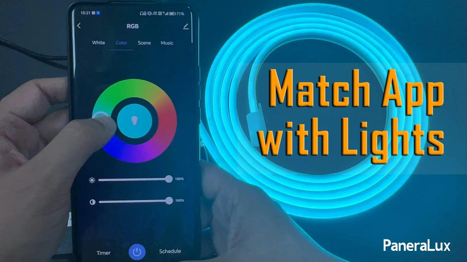 Led App Control Connect and Command LED Strip on iOS and Android | PaneraLux