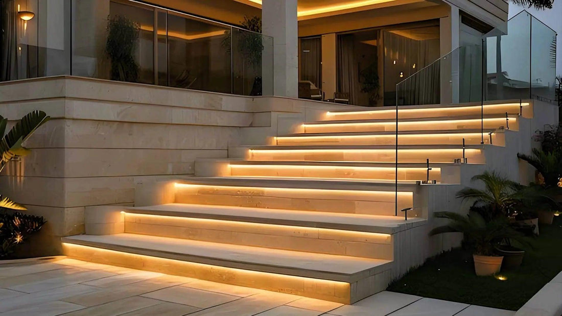 How to Choose the Top Outdoor LED Step Lights from Various Types of Stair LED Lighting