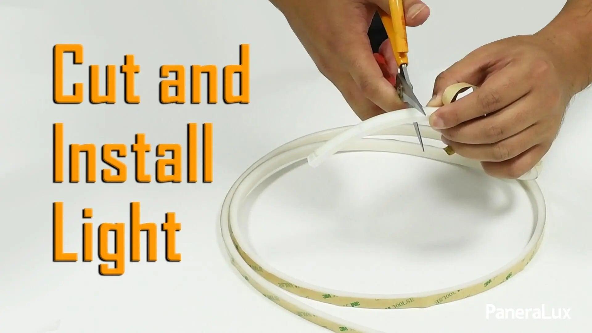 Sealing Led How to Cut & Re-Seal IP65 Waterproof LED Strips | PaneraLux