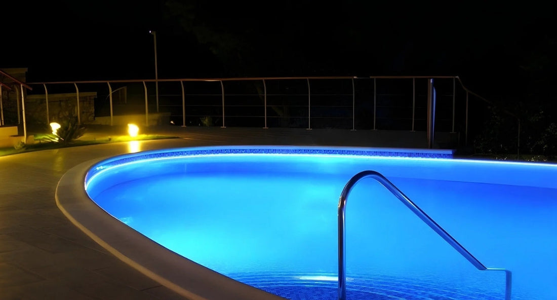 Simplified Install Extra Long Pool Strip Lights 