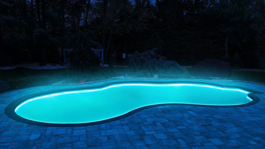 irregular pool lighting design cases from PaneraLux