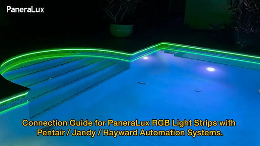  Connect LED Pool Lights to Pentair, Jandy & Hayward Systems