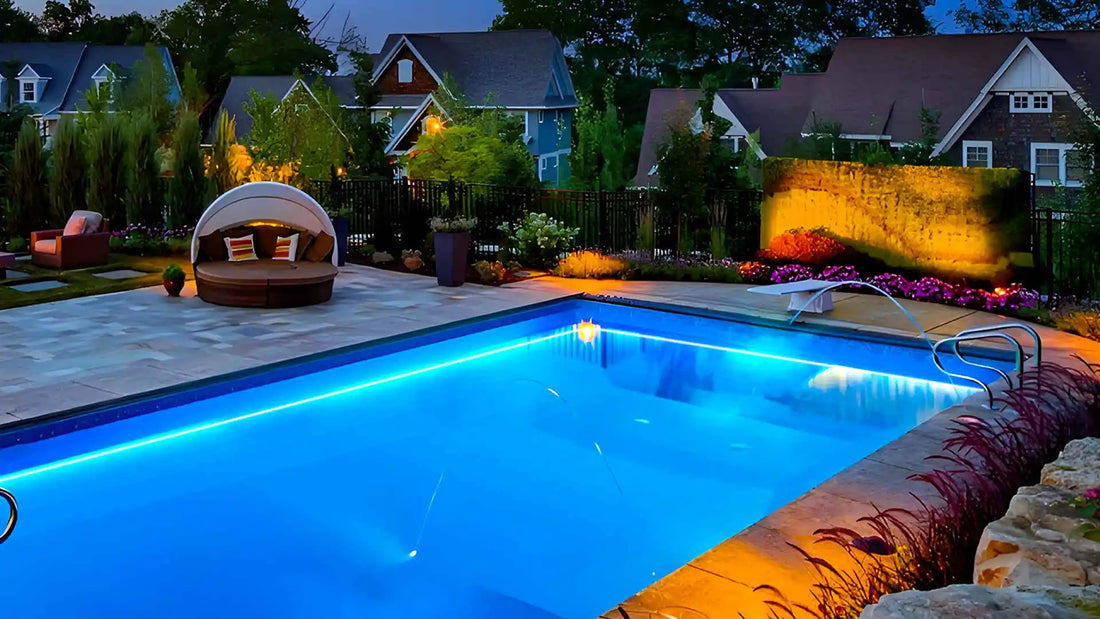 diy pool light