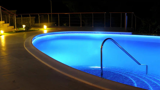 hide led strip lights outdoor and pools