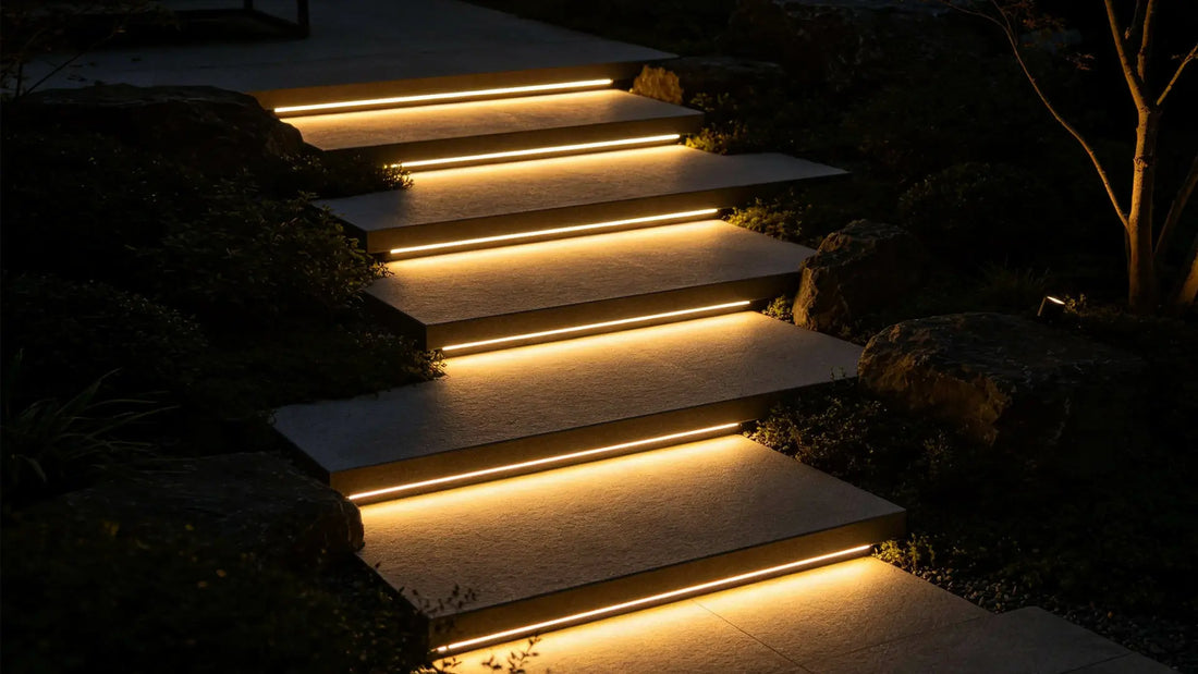 outdoor led step strip lighting