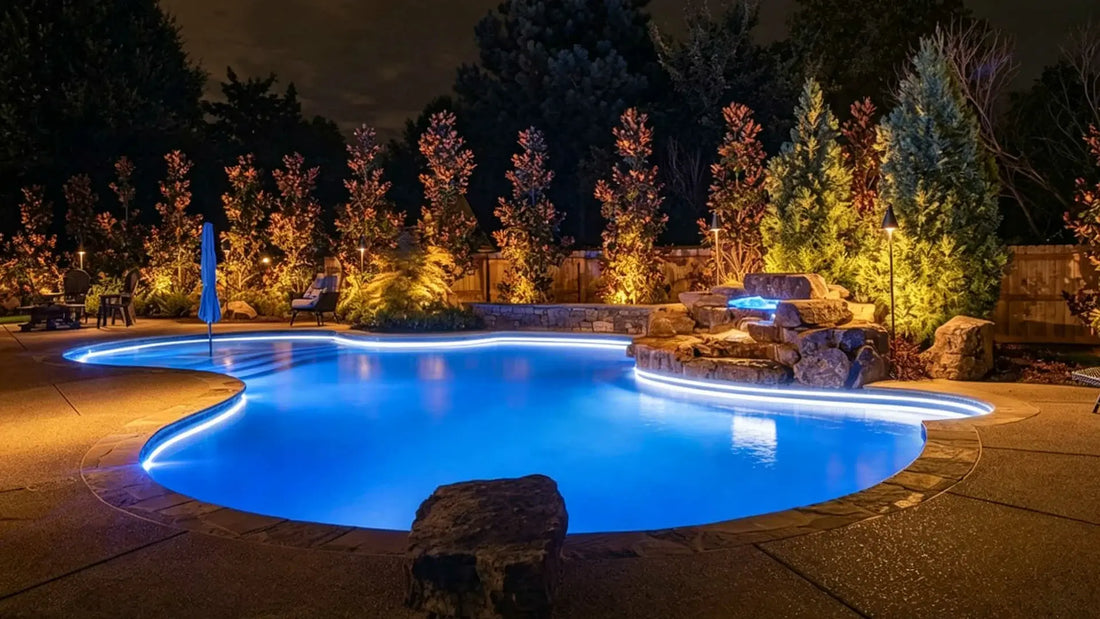 Above ground pool lights and underwater LED pool lights comparison