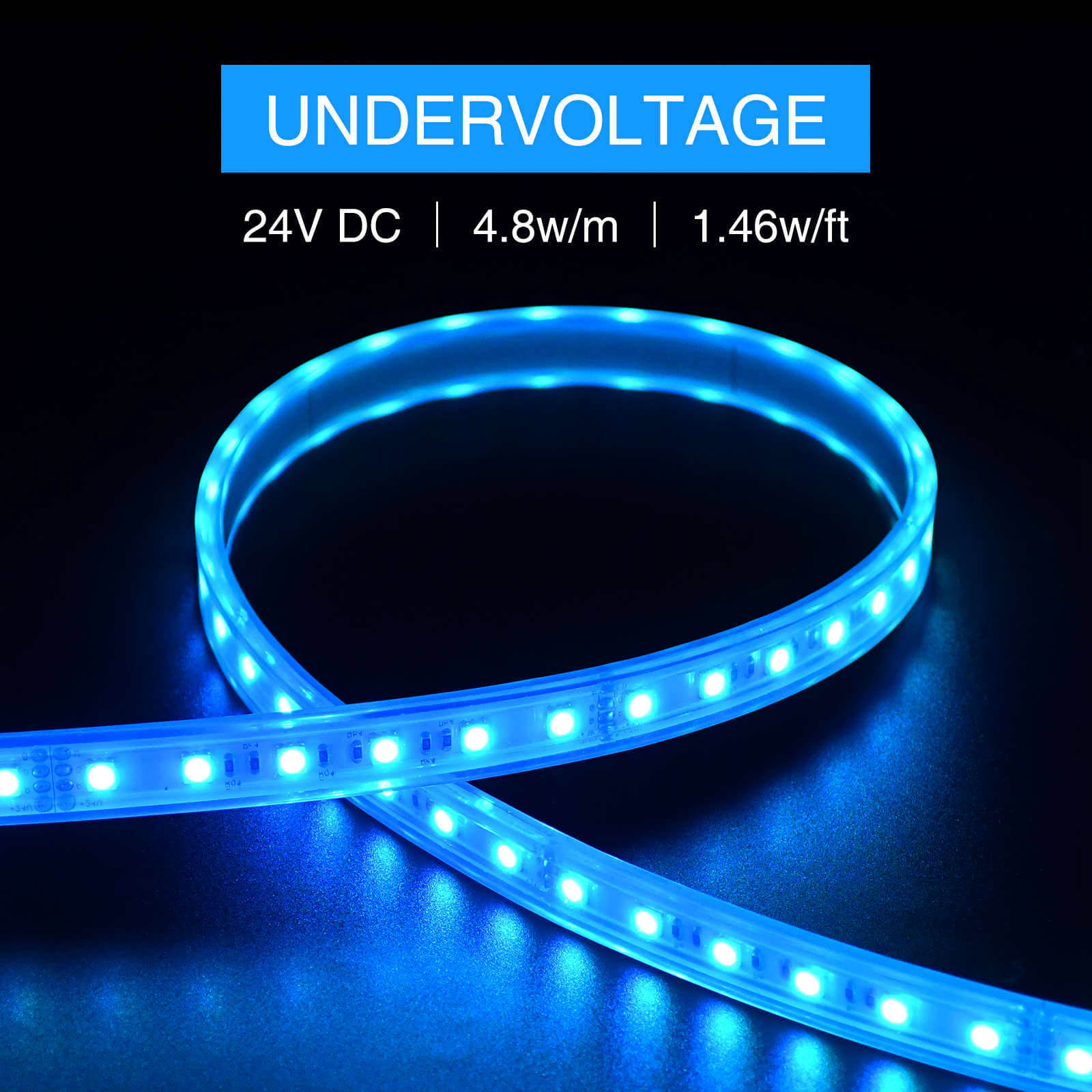 24V low voltage Above Ground Swimming Pool Lights - Harmless to the human body