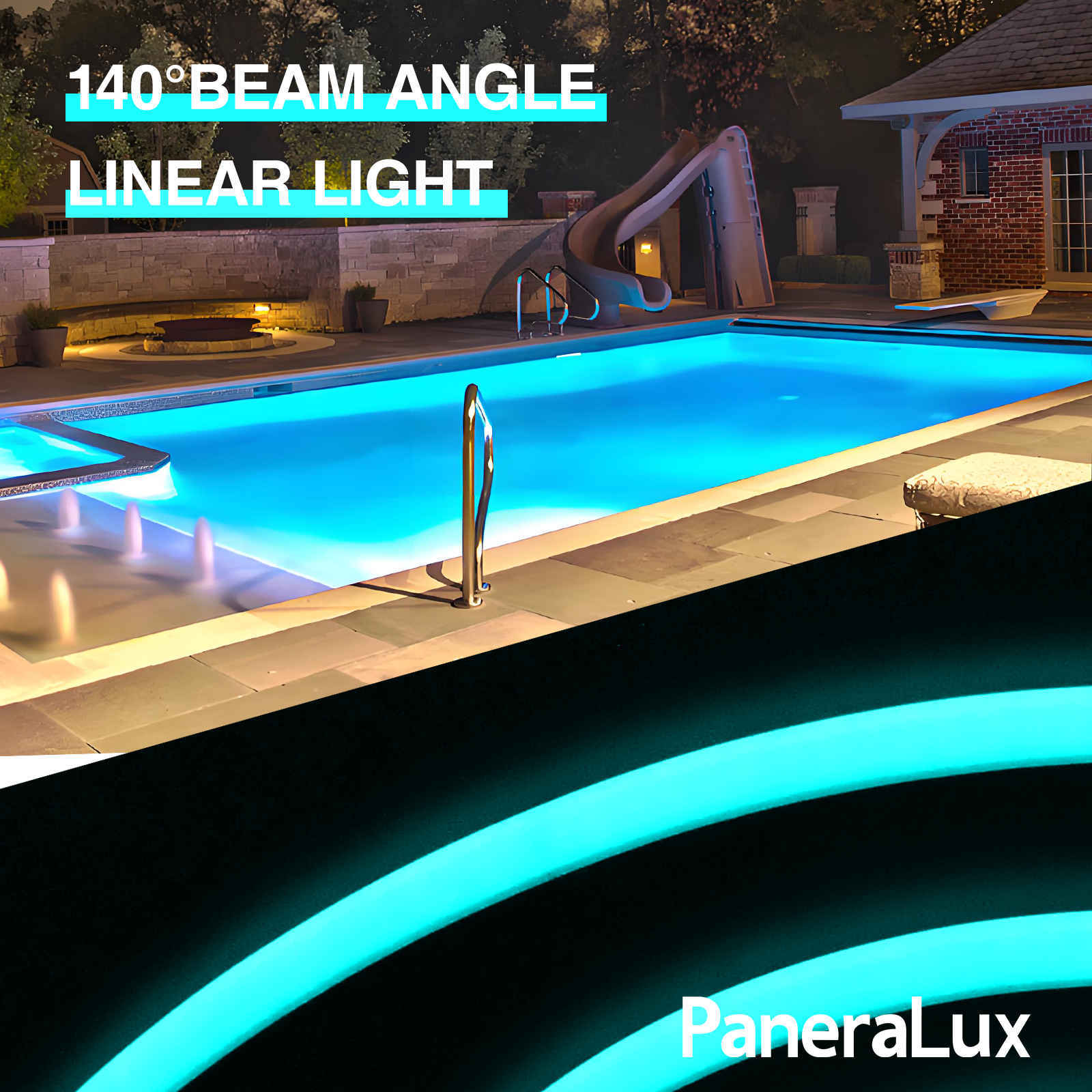 PaneraLux PaneraLux Colored Underwater Pool Light Strips (T1512 V3.0 )LED light