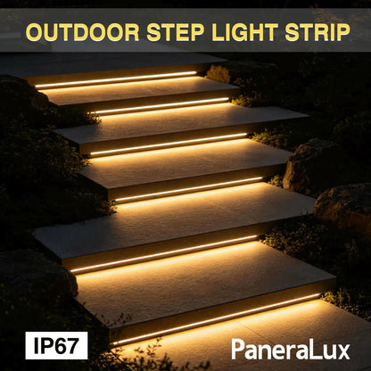 Paneralux Outdoor Soft Diffusion Step Lights