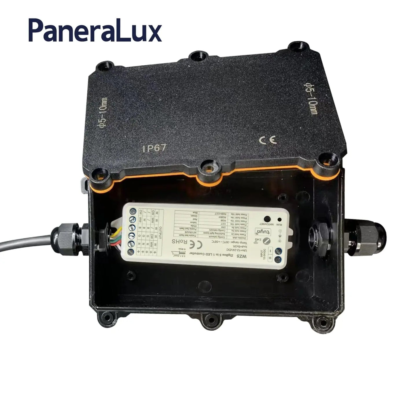 PaneraLux Controller Zigbee+RF2.4G for Colored lights in Waterproof Box