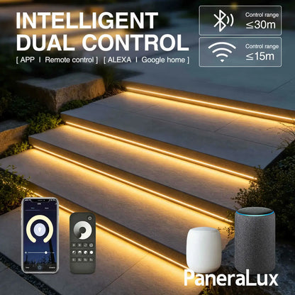 Paneralux Outdoor Soft Diffusion Step Lights