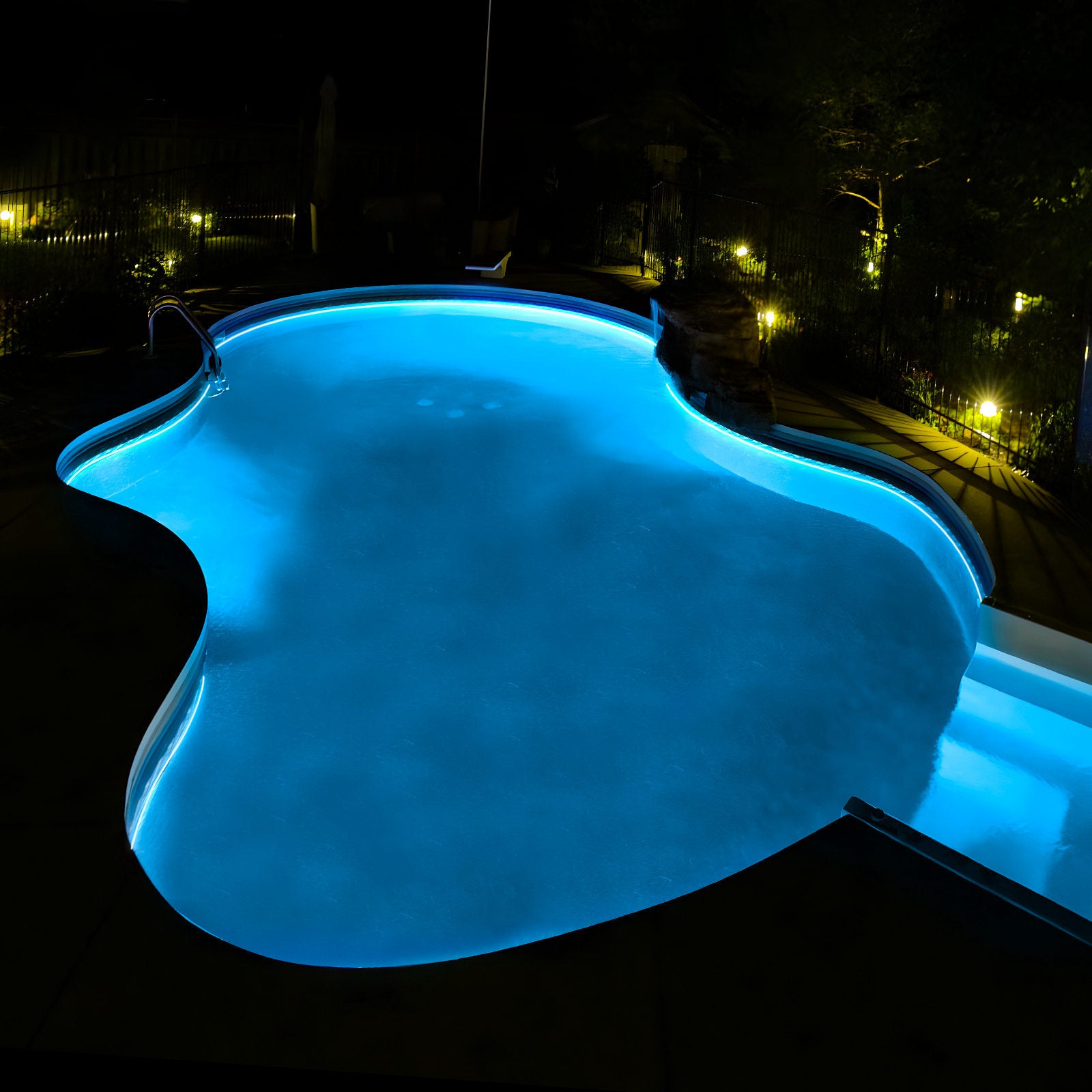 customizable led light strips underwater pool