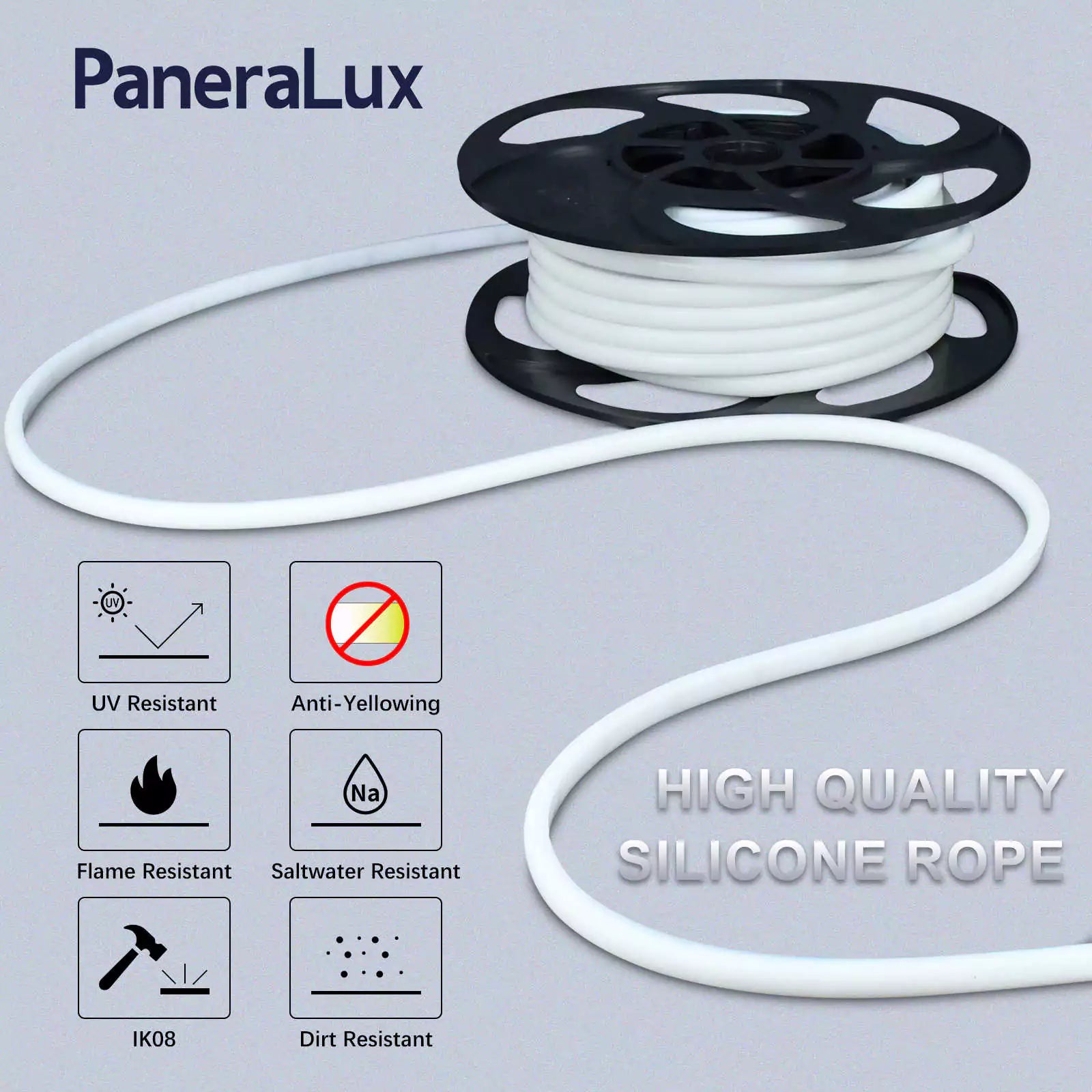 A Roll of 15m Colored Pool Light