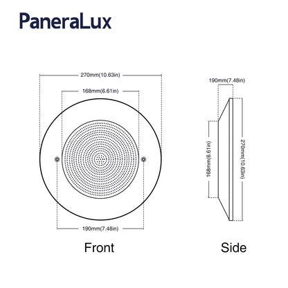 Dimensions of Underwater Pool Light