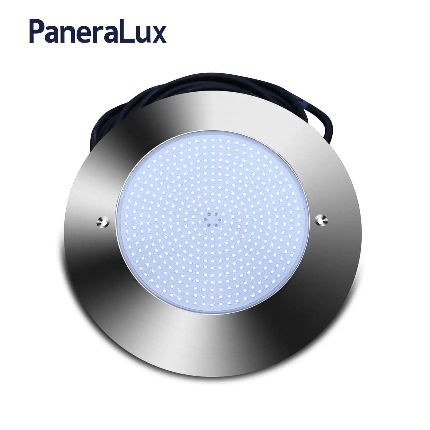 Front view of PaneraLux Underwater Pool Lights