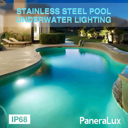 IP68 Pool Project with Stainless Steel Pool Underwater Pool Lighting