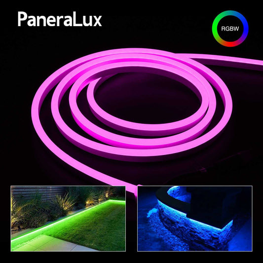 PaneraLux Colored Outdoor Edge Lights LED neon stirp light