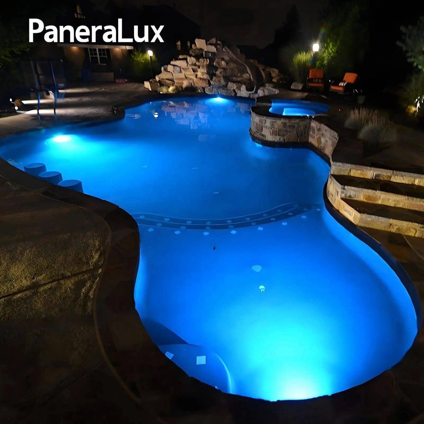 Pool Project with Underwater pool Light