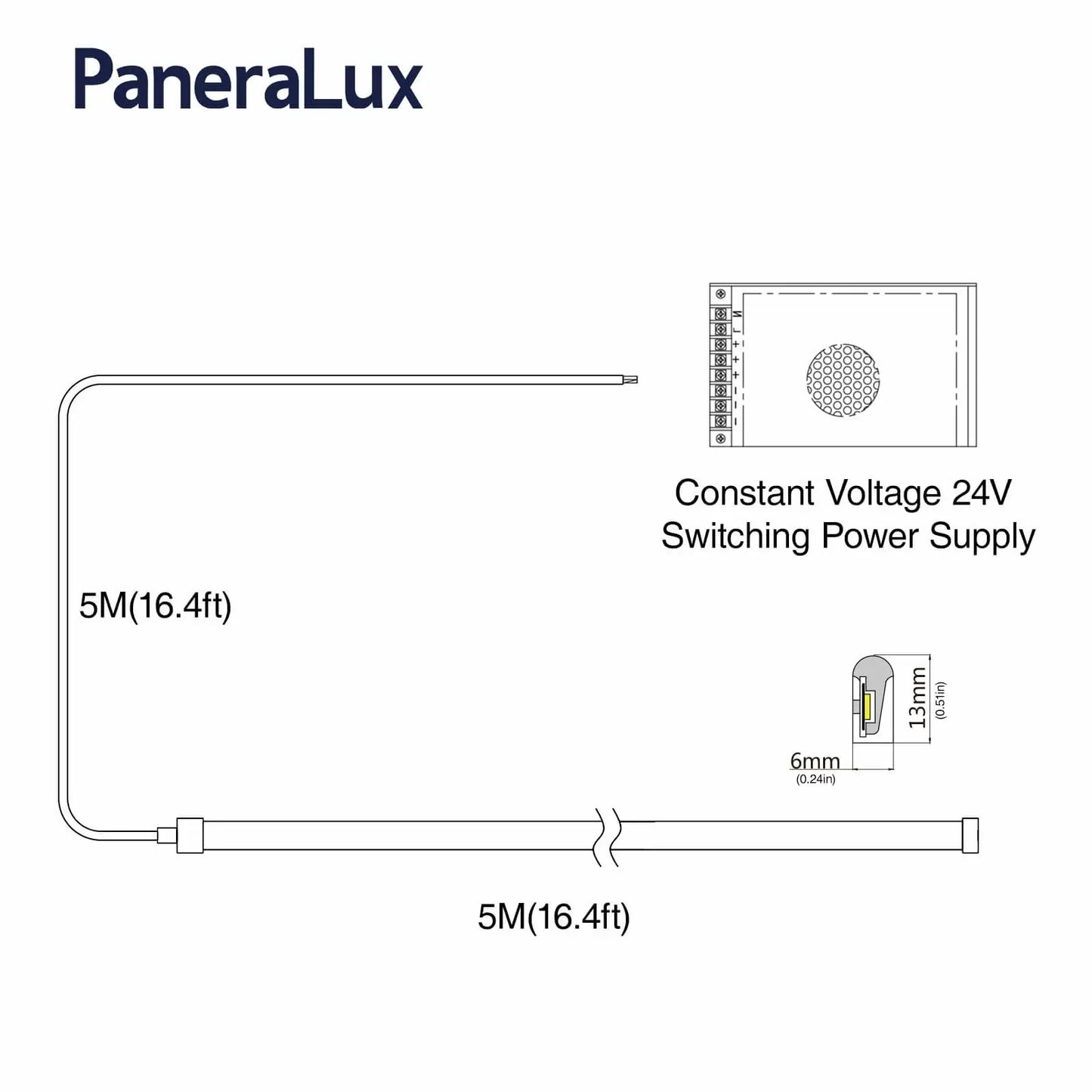 Paneralux Neon Sauna Light