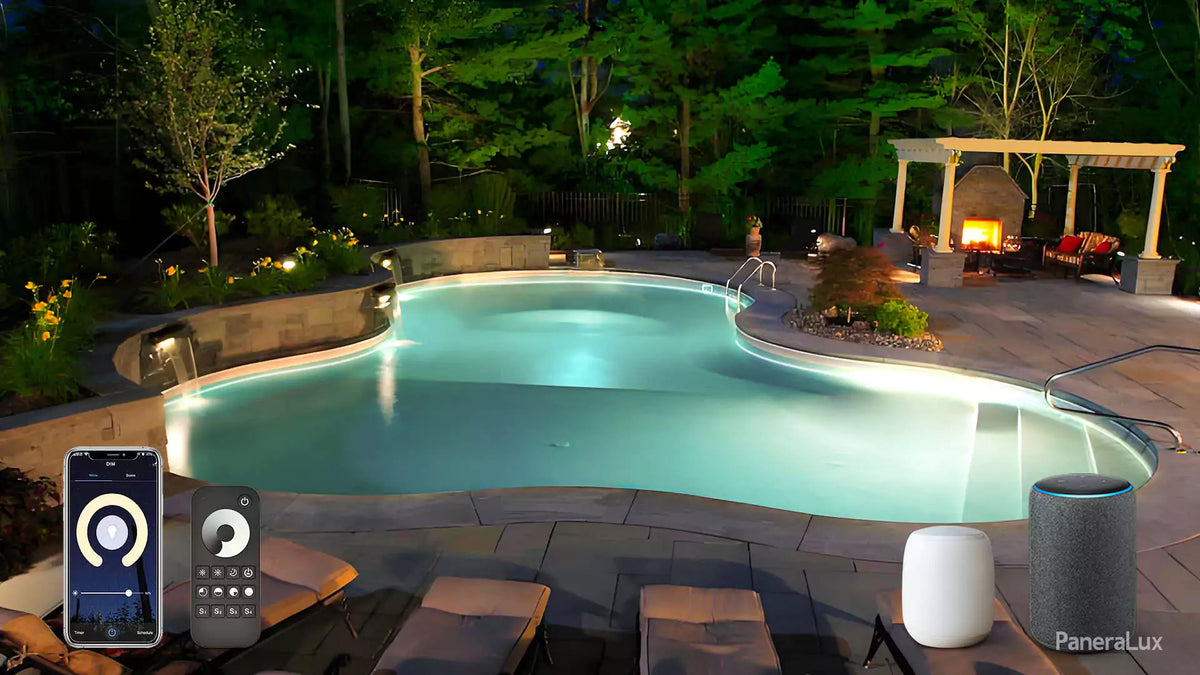 Pool Light Control White and Blue LED Pool Lights | LED Pool Lights Single Color – PaneraLux
