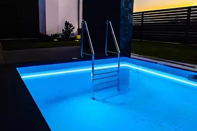 WATERPROOF Pool Edge Lighting